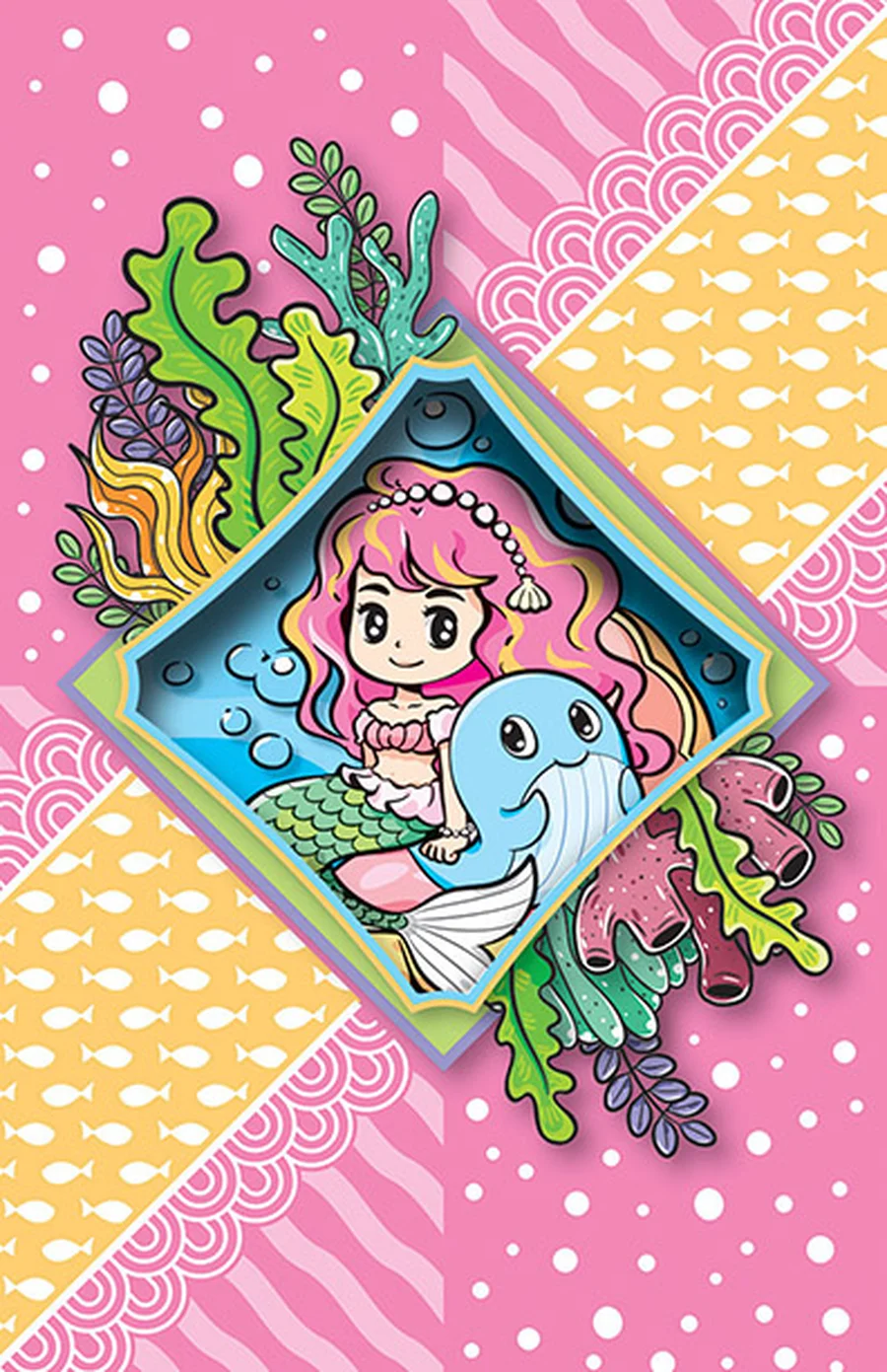 Apunte Troquelado AT10 Sirena — Libreta troquelada ligera para notas rápidas y apuntes de clase.