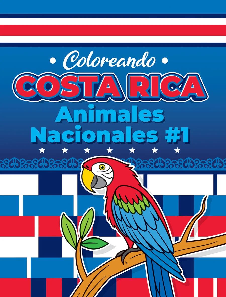 Coloreando Costa Rica - Animales Nacionales #1 (LIBC-196)