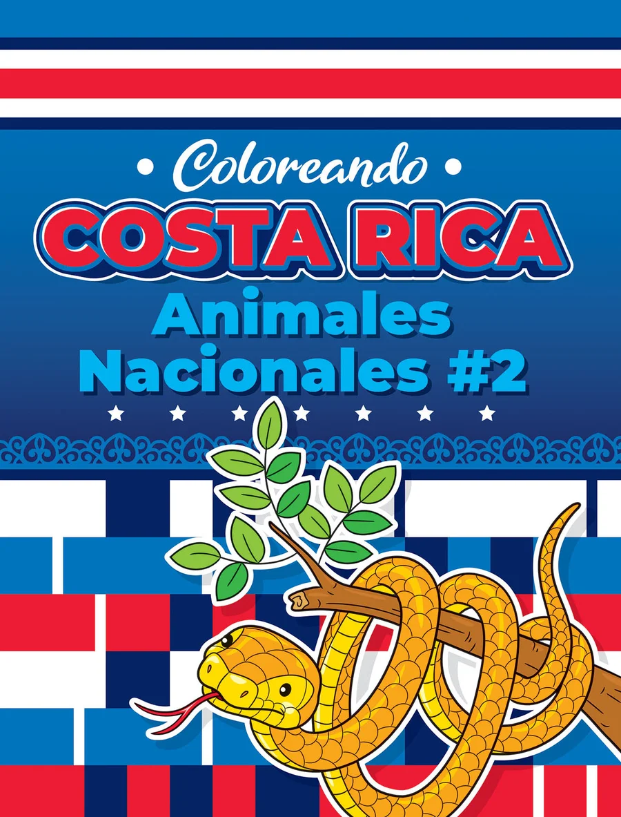 Coloreando Costa Rica - Animales Nacionales #2 (LIBC-198)