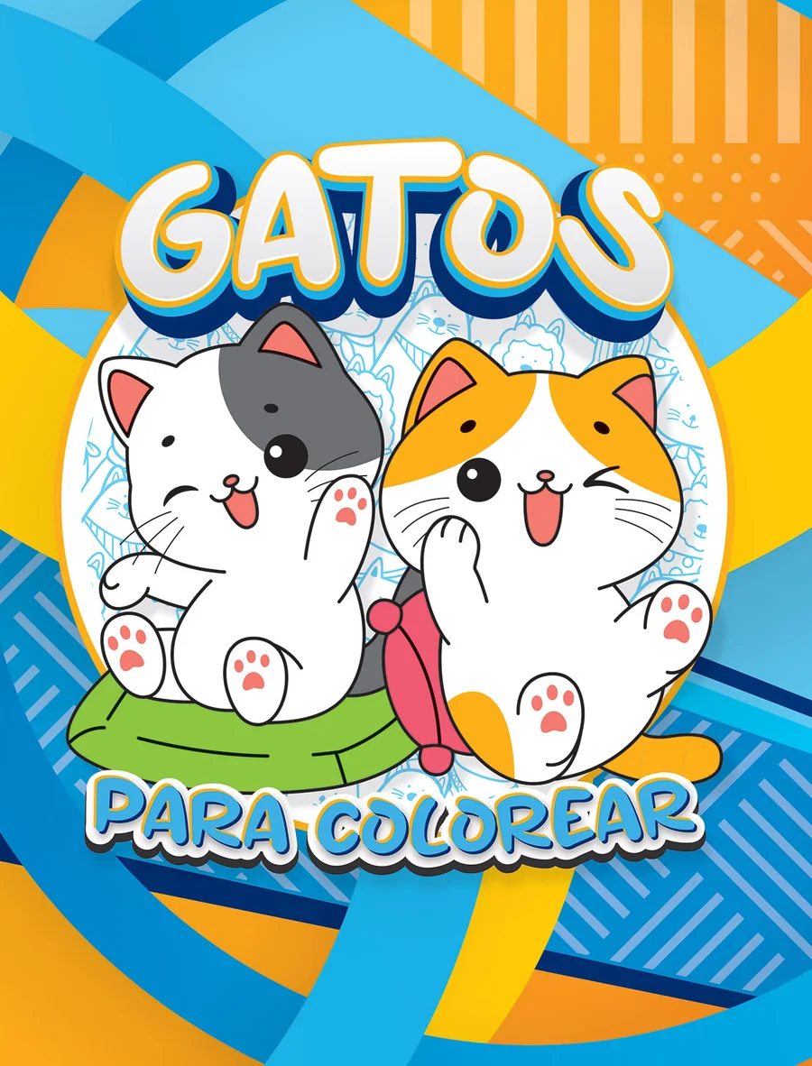 Gatos para Colorear (LIBC-190)