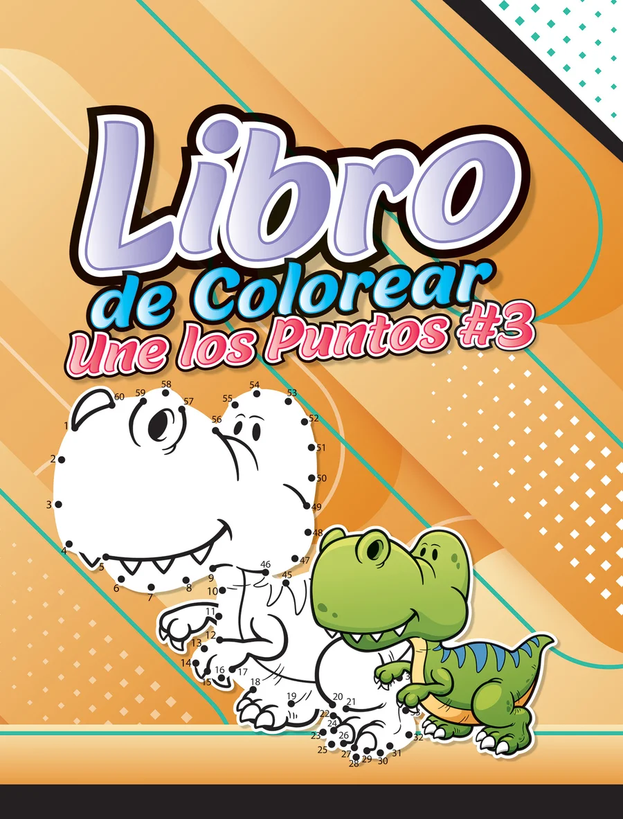 Une los Puntos #3 (LIBC-22) — Juegos de unir puntos para coordinación visomotriz y conteo.