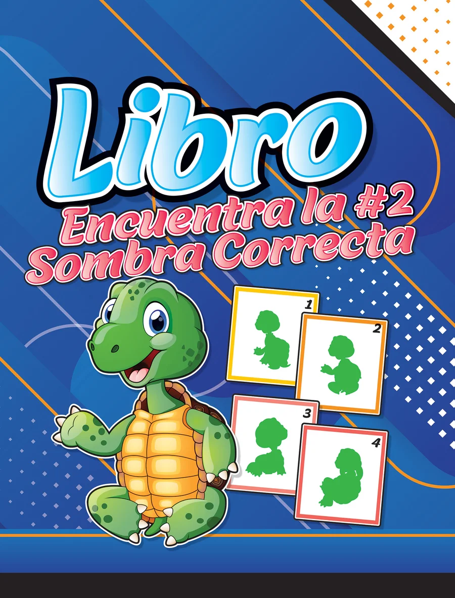 Encuentra la Sombra Correcta #2 (LIBC-28) — Libro didáctico de observación y desarrollo cognitivo para educación preescolar.