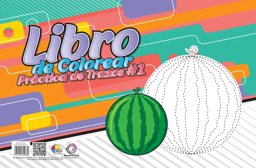 Practicas de Trazos #1 (LIBC2-05) — Guía de desarrollo motriz y caligrafía básica infantil.