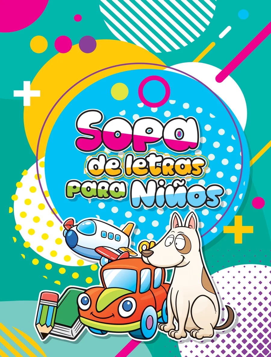 Sopa de Letras Niños #1 (LIBC-58) — Sopa de letras para estimular la agilidad mental y el vocabulario.