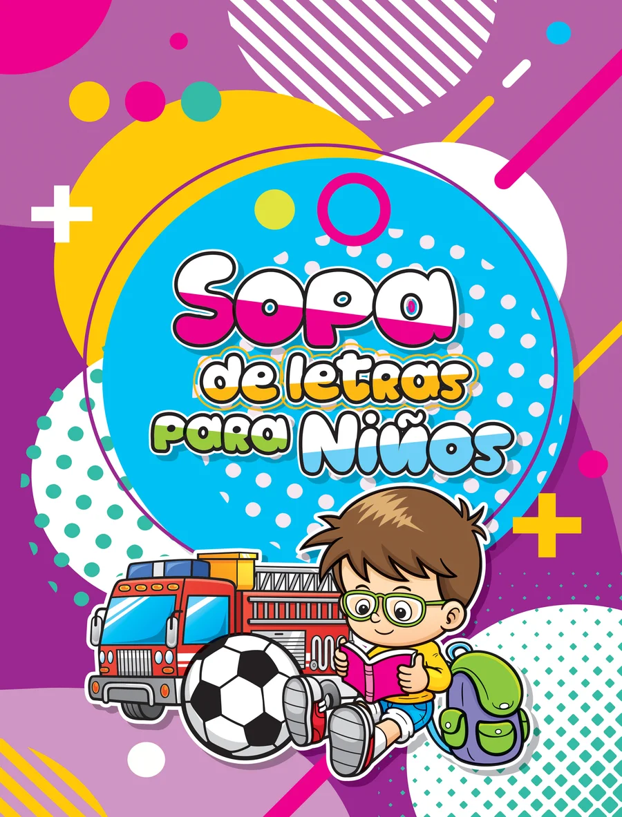 Sopa de Letras Niños #2 (LIBC-59) — Sopa de letras para estimular la agilidad mental y el vocabulario.