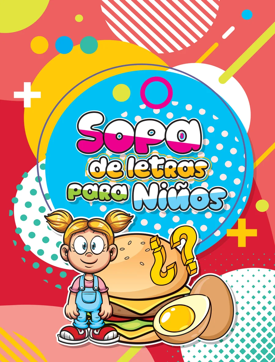 Sopa de Letras Niños #5 (LIBC-62) — Sopa de letras para estimular la agilidad mental y el vocabulario.