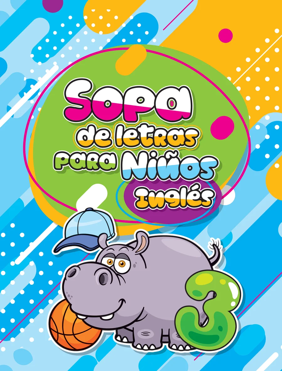 Sopa de Letras Niños Inglés #1 (LIBC-66) — Sopa de letras en inglés para ampliar vocabulario de forma entretenida.