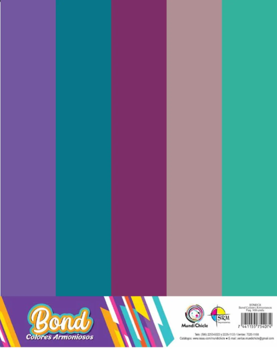 Bond colores Armoniosos