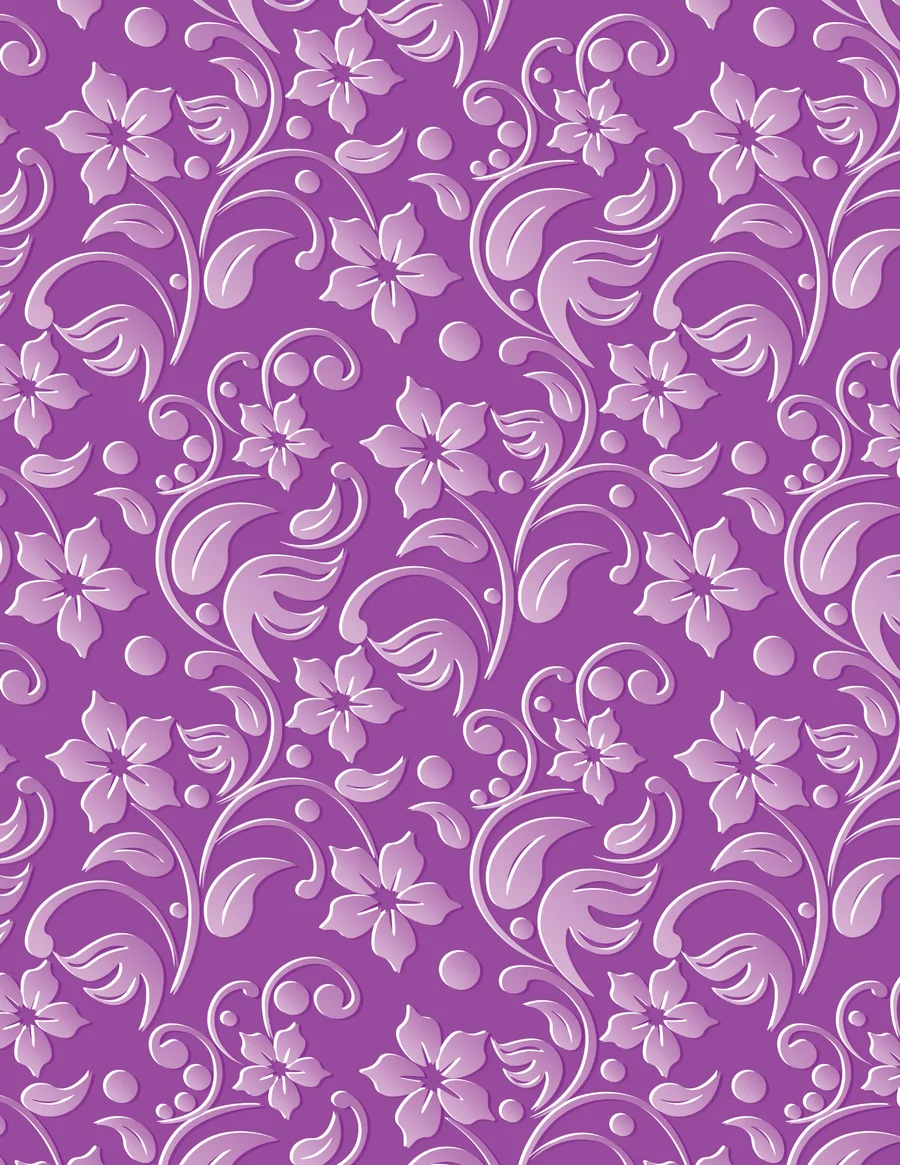 Papel Satinado Diseño PSD04 Morado — Papel satinado con diseño estampado, color morado.