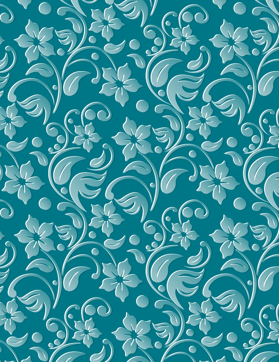 Papel Satinado Diseño PSD04 Verde — Papel satinado con diseño estampado, color verde.