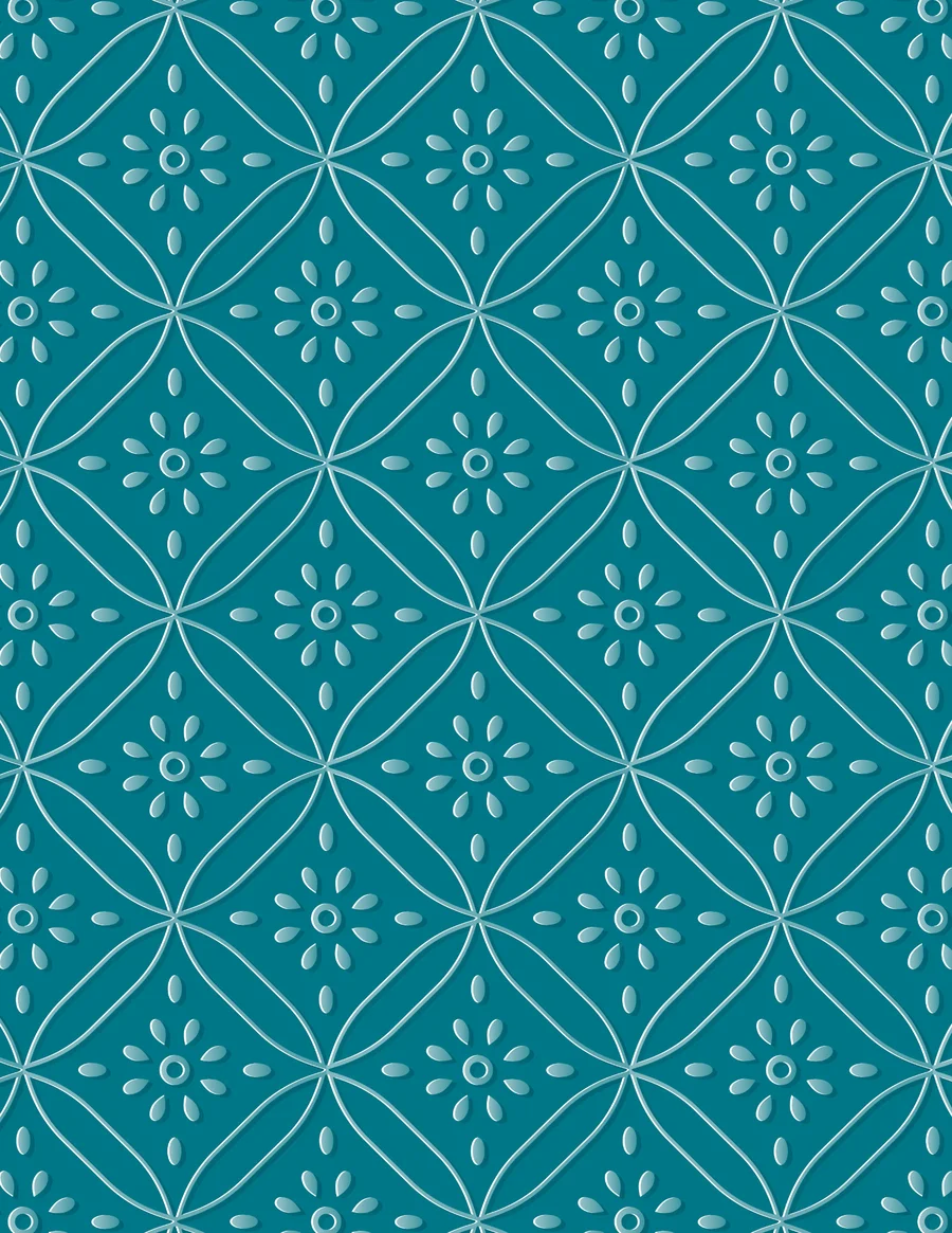 Papel Satinado Diseño PSD06 Verde — Papel satinado con diseño estampado, color verde.