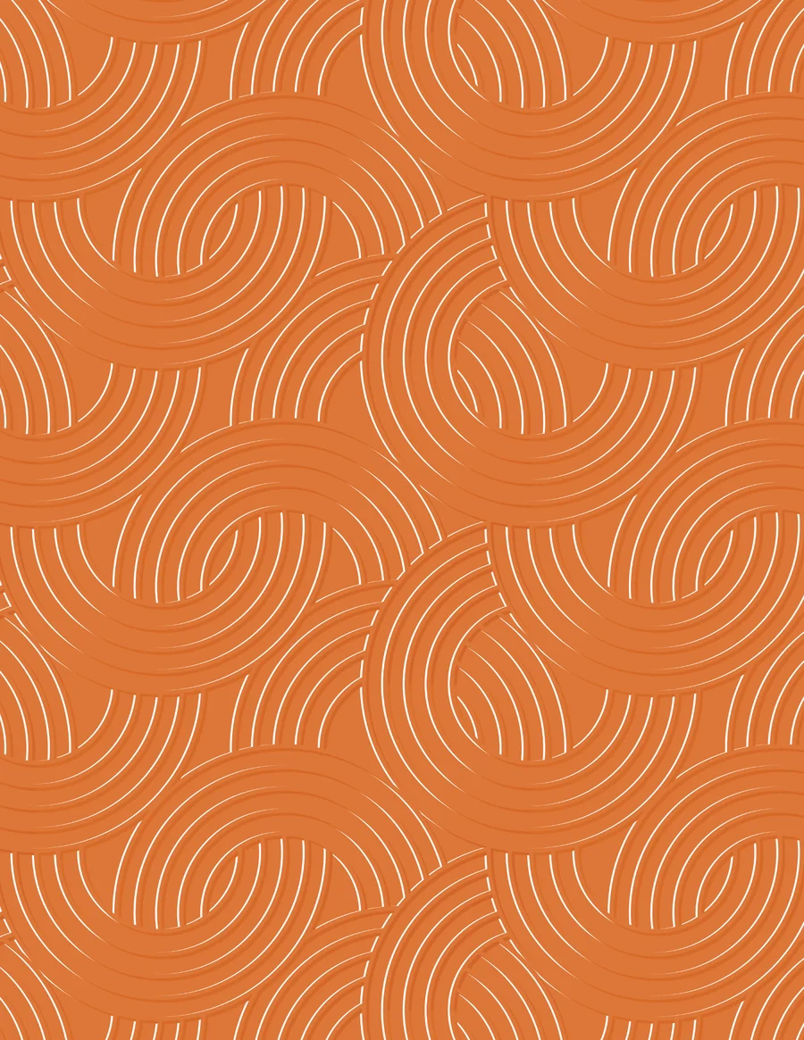 Papel Satinado Diseño PSD08 Naranja — Papel satinado con diseño estampado, color naranja.