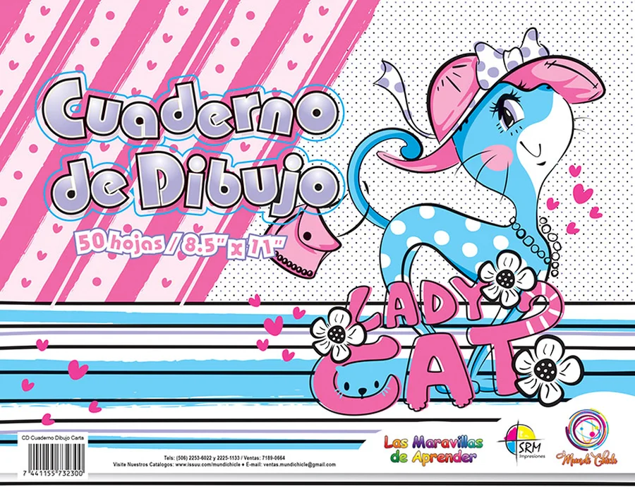 Cuaderno de Dibujo Carta CD25 — Hojas en blanco de gramaje superior para bocetos y dibujo libre, tamaño carta.