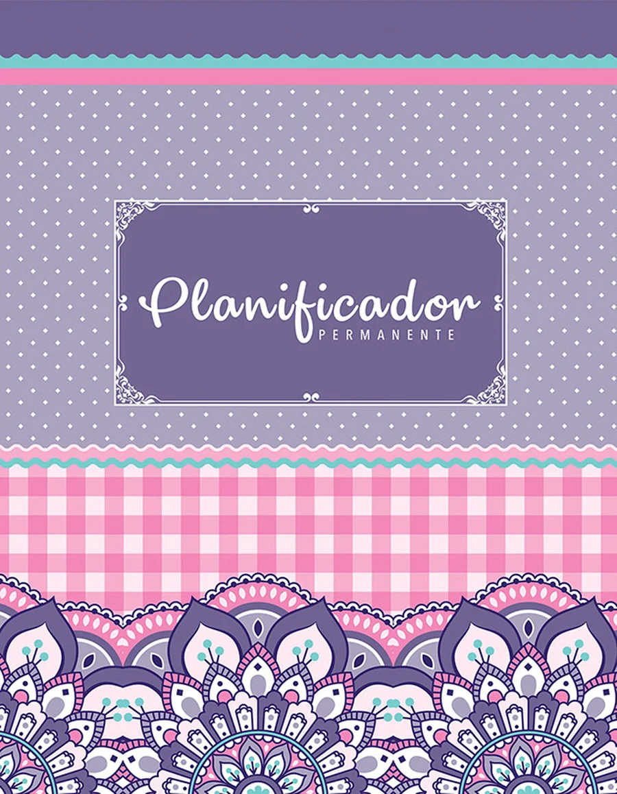 Planificador Permanente PLAN 19 — Planificador de escritorio sin fechas preestablecidas, para usar en cualquier momento del año.