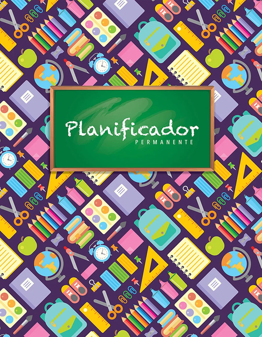 Planificador Permanente PLAN 26 — Planificador de escritorio sin fechas preestablecidas, para usar en cualquier momento del año.