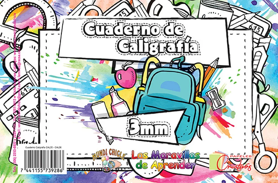 Caligrafía 3mm Media Carta CAL 06