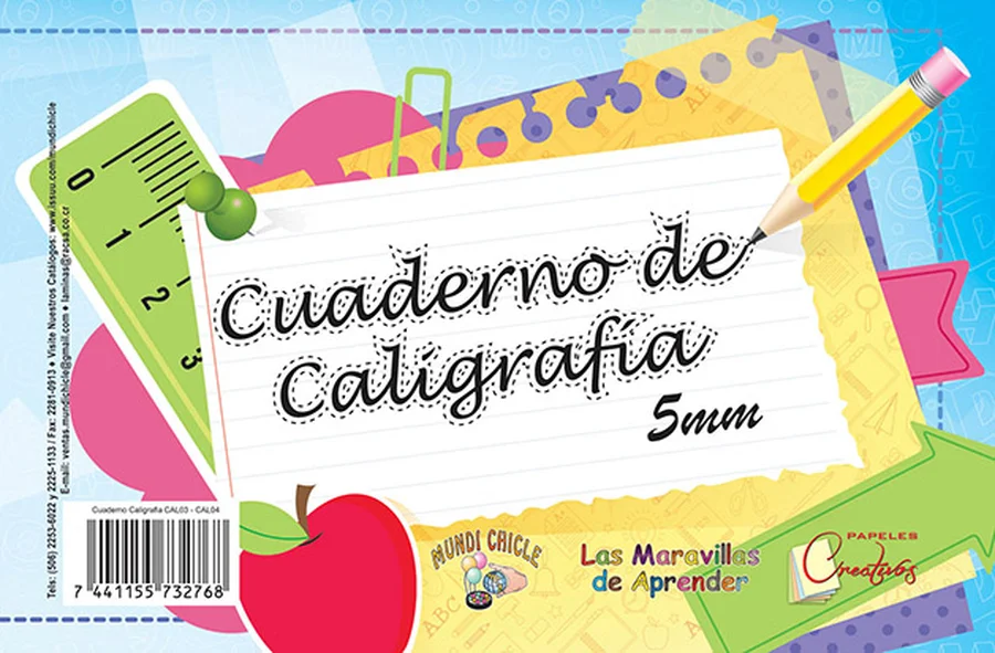 Caligrafía 5mm Media Carta CAL 03