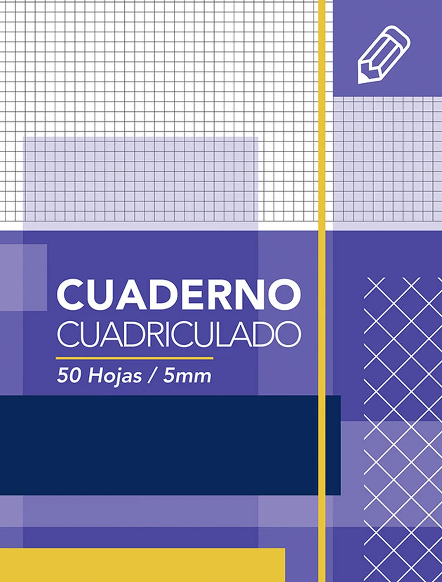 Cuaderno Cuadriculado Carta 01 — Páginas cuadriculadas tamaño carta ideales para física, matemáticas y dibujo técnico.