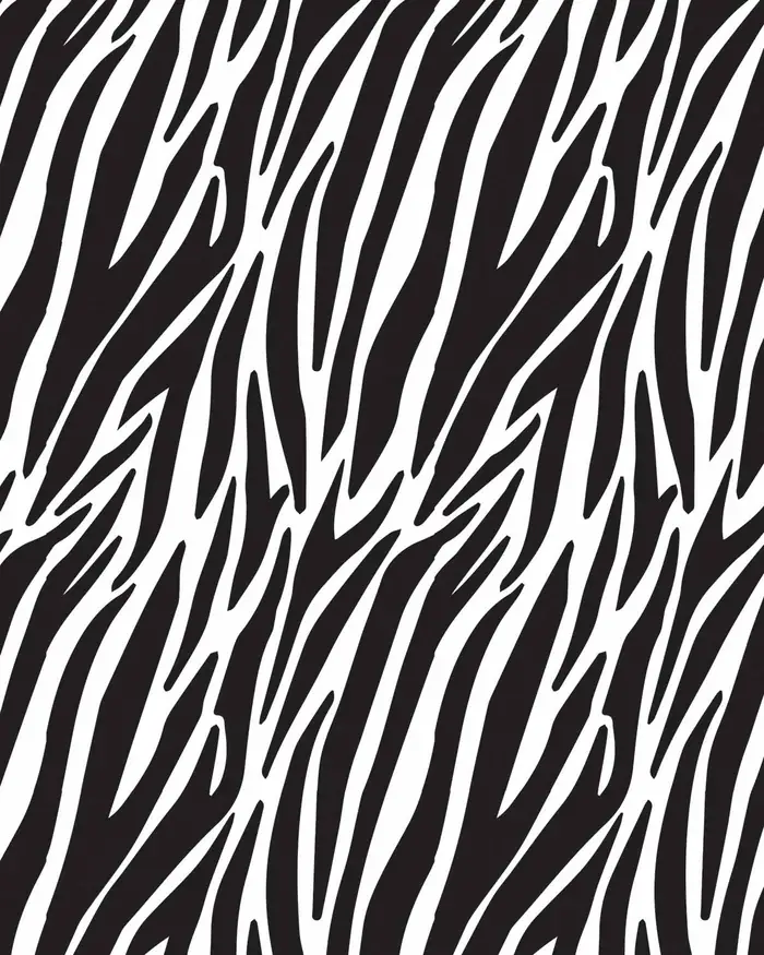 Animal Print Cebra - NEGRO — Papel de regalo con motivo de animal print cebra - negro, ideal para regalos de toda ocasión.