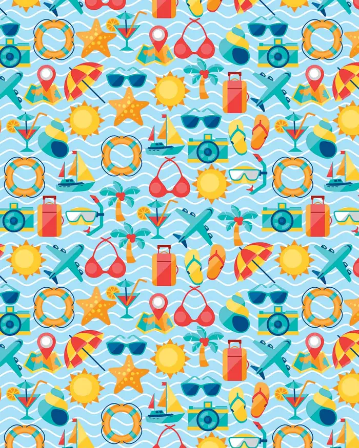 A la Playa! — Papel de regalo con motivo de a la playa!, pensado para destacar en tu vitrina.
