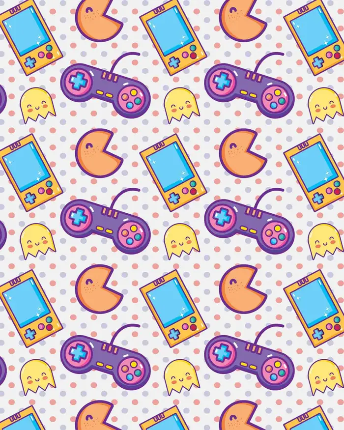 Video Game Love — Papel de regalo con motivo de video game love, ideal para regalos de toda ocasión.