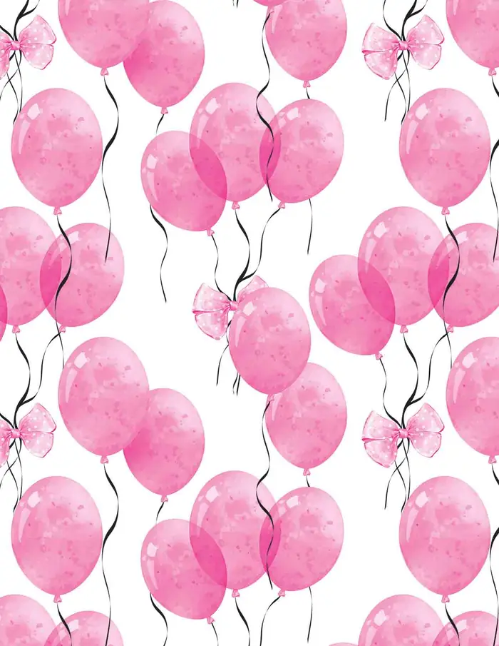 Globos Acuarela — Papel de regalo con motivo de globos acuarela, pensado para destacar en tu vitrina.