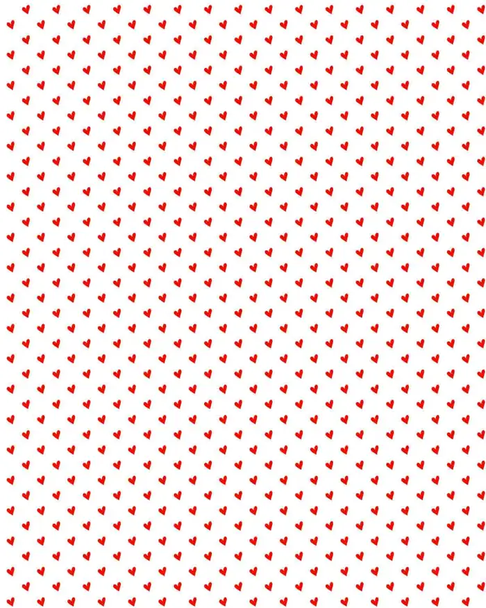 Corazones Miniatura - ROJO — Papel de regalo con motivo de corazones miniatura - rojo, un diseño versátil para tu negocio.