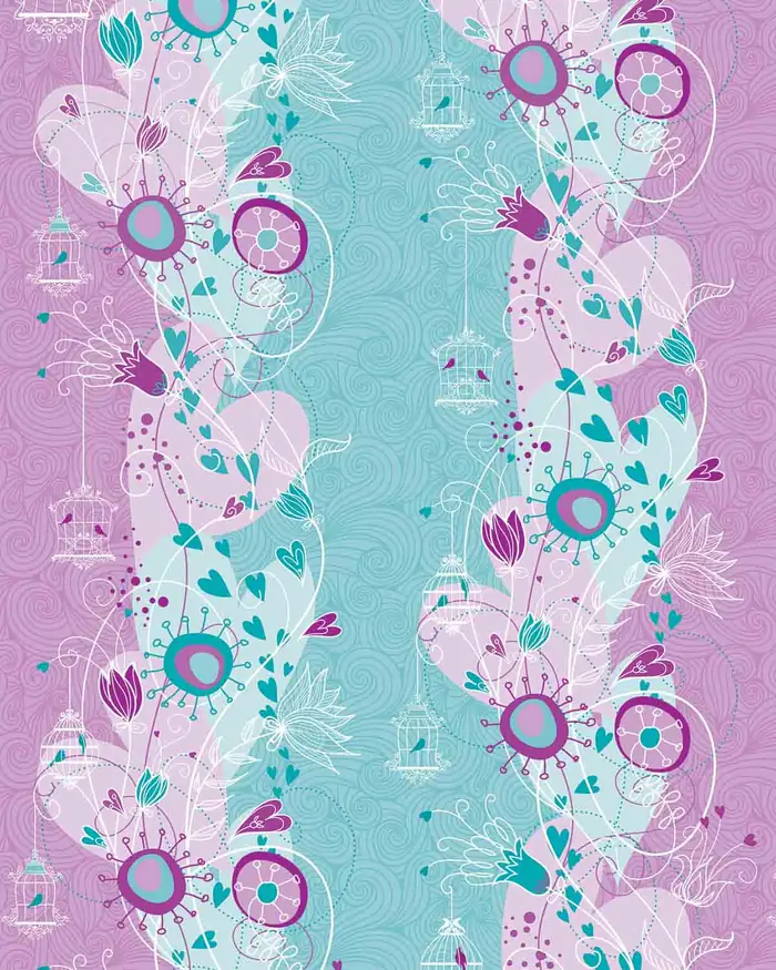 Corazones y Jaulas — Papel de regalo con motivo de corazones y jaulas, pensado para destacar en tu vitrina.