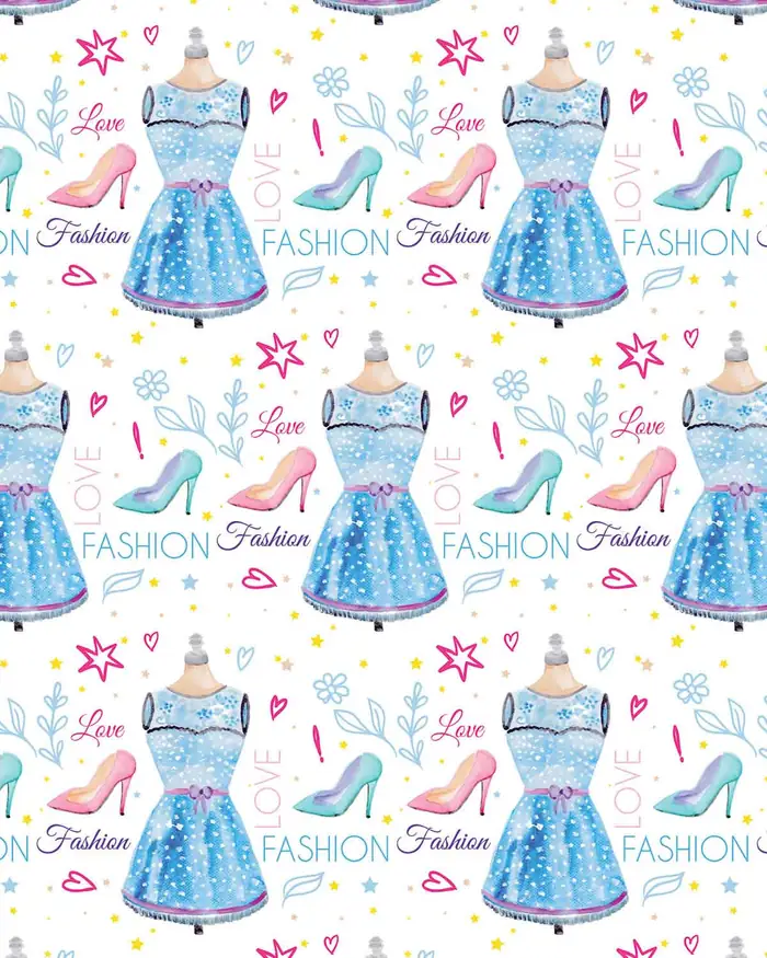 Fashion — Papel de regalo con motivo de fashion, pensado para destacar en tu vitrina.