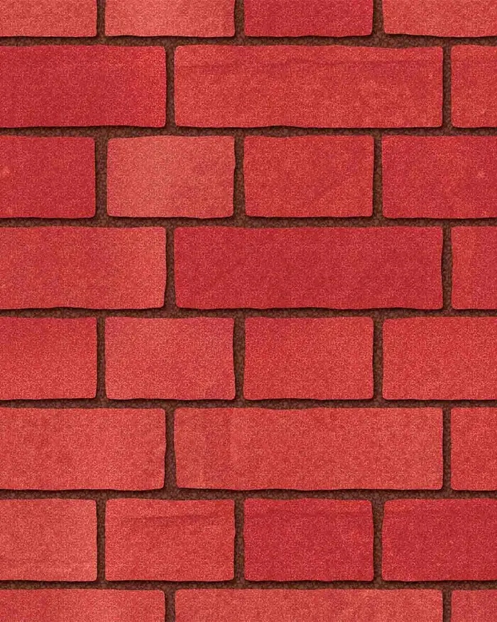 Ladrillos Ingleses — Papel de regalo navideño con motivo de ladrillos ingleses, un diseño festivo para tu negocio en temporada.