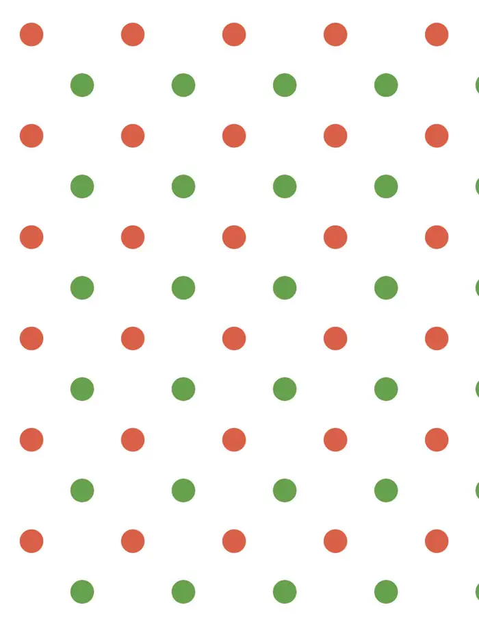 Puntos de navidad — Papel de regalo navideño con motivo de puntos de navidad, disponible en nuestra colección navideña de papel de regalo.