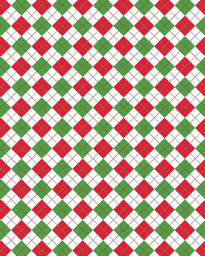 Cuadros Navideños — Papel de regalo navideño con motivo de cuadros navideños, pensado para destacar en tu vitrina navideña.