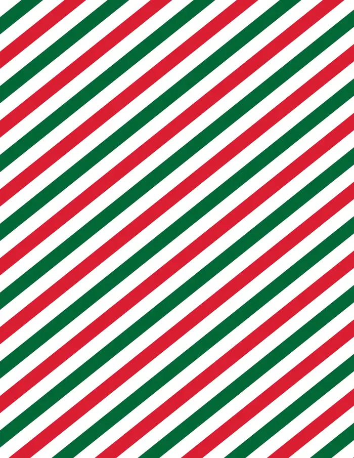 Diagonales dos tonos — Papel de regalo navideño con motivo de diagonales dos tonos, disponible en nuestra colección navideña de papel de regalo.