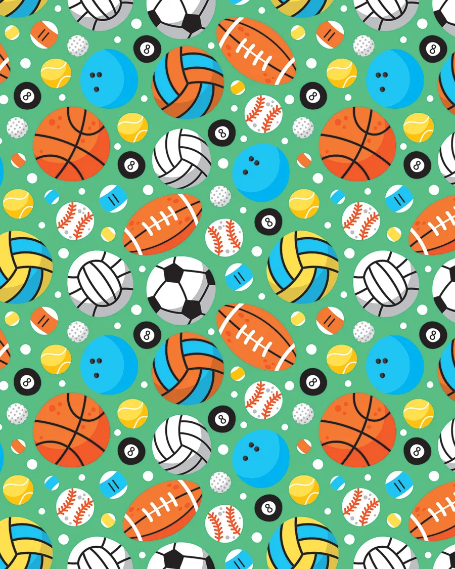 Balones — Papel de regalo balones para caballeros. Ideal para Día del Padre, cumpleaños y regalos para él.