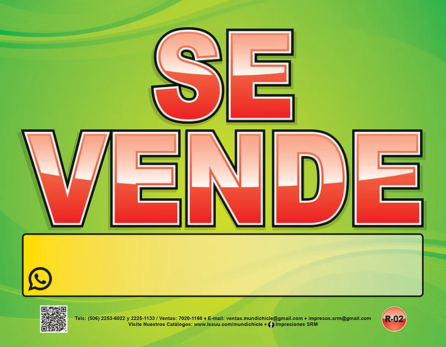 Se Vende (R-02)